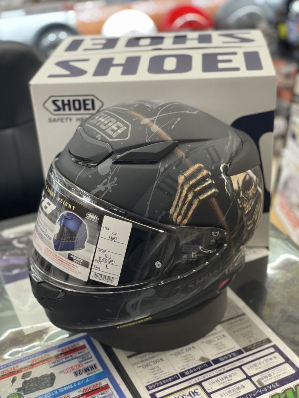 SHOEI Z-8 FAUST 入荷しました！ : ２りんかんブログ