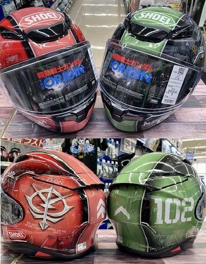 仙台南2りんかん】ガンダム飛来！？コラボヘルメット入荷して