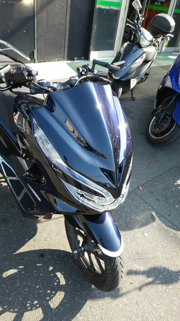 PCX125】特注フロントマスクをペイントして取付け！【和光