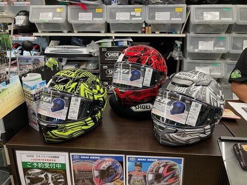246溝口2りんかん】SHOEI新グラフィック入荷！ : 2りんかんブログ