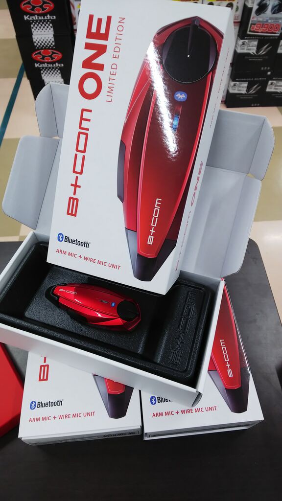 B+COM ONE LIMITED EDITION レッド　ビーコム B+COM ONE LIMITED EDITION レッド ビーコム B+COM ビーコム ONE