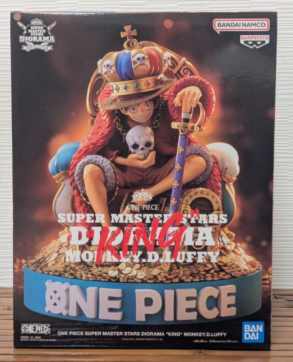 ワンピース SMSD ルフィ ジオラマ フィギュア 👑ONEPIECE👑 ONE PIECE SUPER MASTER STARS DIORAMA ”KING