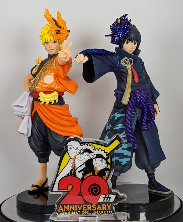 NARUTOアニメ20周年特別衣装 ナルト&サスケ レビュー : ふぃぎゅたく