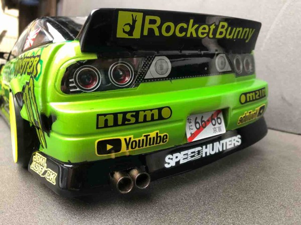 ヨコモ 古口180SX モンスターエナジー仕様 完成 : 痛車RC製作所