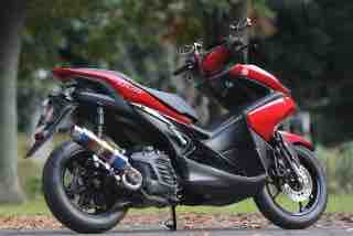 SP忠男　ヤマハ AEROX155 (エアロックス155)マフラー AEROX155｜PURESPORT SilentVersion SUS（SG472タイ仕様） ※販売