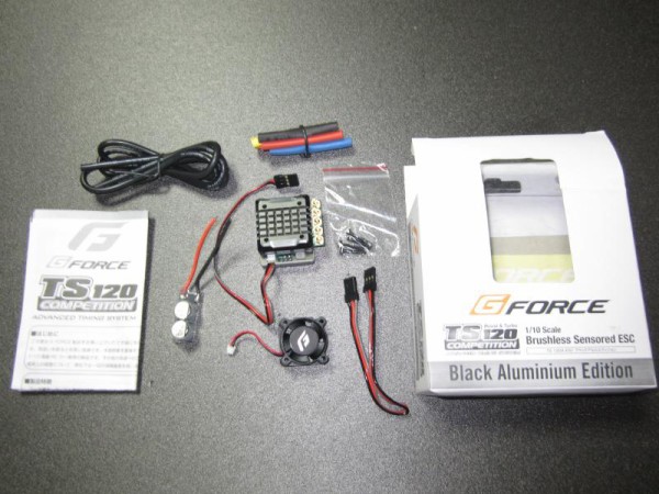 g-force TS120R2 ESC ブラシレスアンプ　走行未使用 g-force TS120R2 ESC ブラシレスアンプ 走行未使用 TS 120A R2