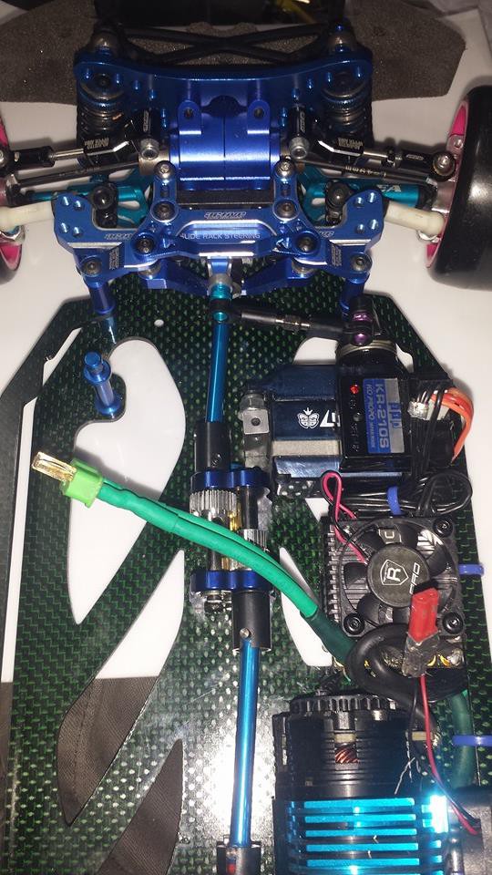 ドリパケ スライドラック化＆ナロースクラブ化 その2 : 痛車RC製作所