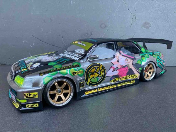 痛車 RCボディ ラブライブ! 南ことり仕様 overdose クレスタ : 痛車RC