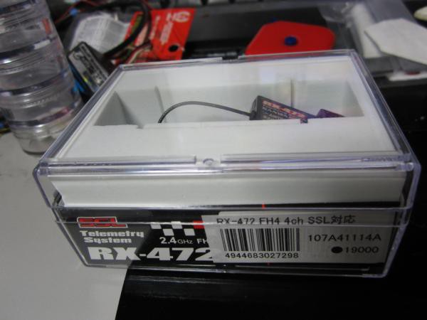 受信機故障・・・新しい受信機導入 RX-472 : 痛車RC製作所