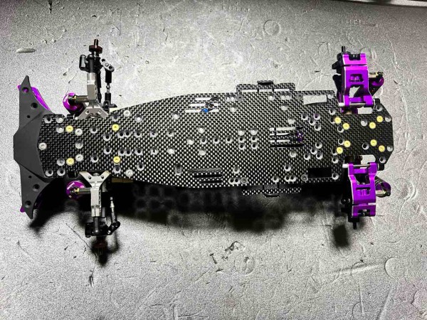 ラップアップ KCRパープル仕様完成 : 痛車RC製作所 BadLegFactory