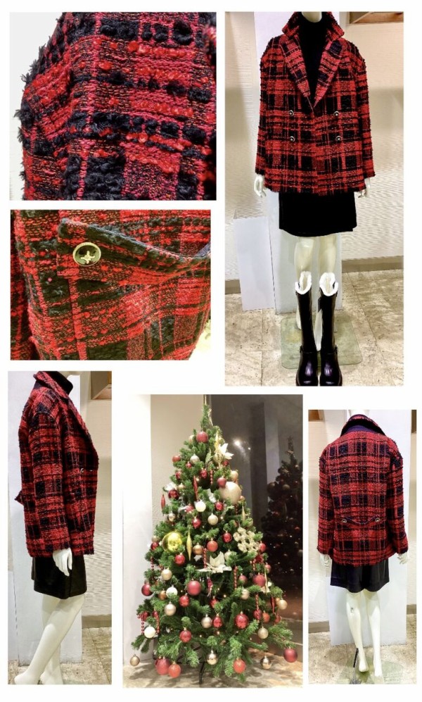 Dual View マリアケント社製ツイードジャケット マリアケントのツイード素材のジャケットコート : DUALVIEW 白金店ブログ