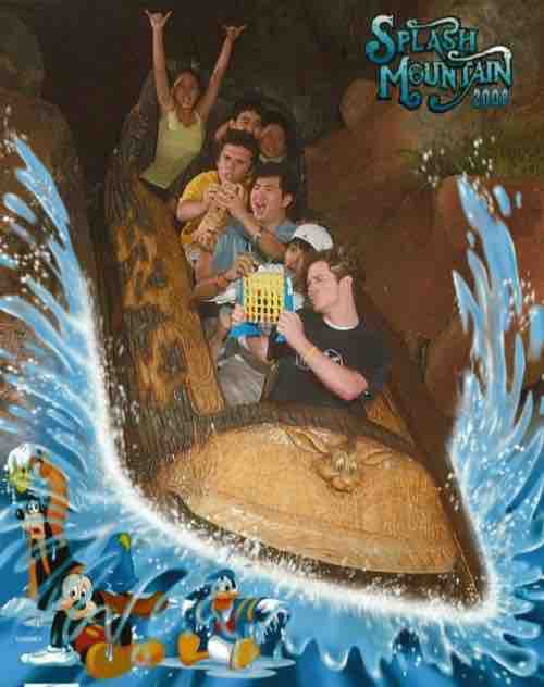 ディズニーレトロレアスプラッシュマウンテン写真たて