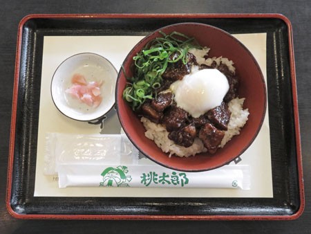 四日市 おにぎりの桃太郎 その2 とんてき丼 全国イイ味ハマル味