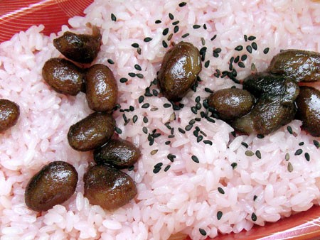 銚子「ピンクの赤飯」 : 「全国イイ味ハマル味」