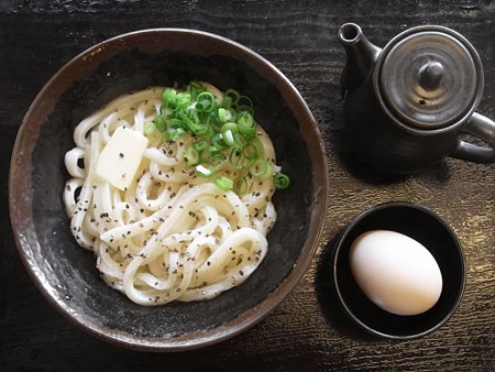 高松 釜バターうどん 讃岐うどん その7 全国イイ味ハマル味