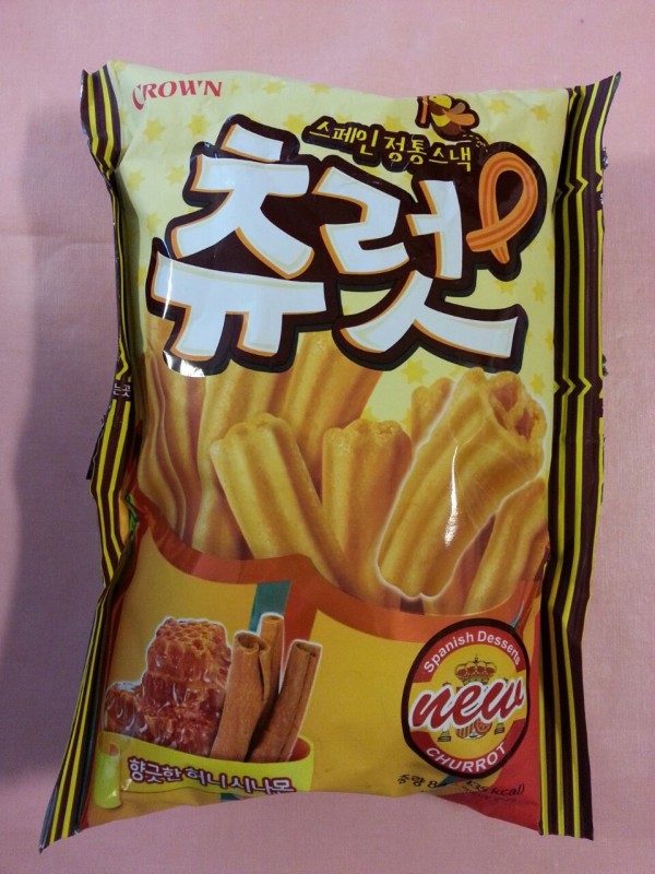 おすすめ CROWN チュロッツ スナック シナモンアップルパイ味 56g x 5袋 クラウン チュロ 韓国 お菓子 おつまみ CHURROZ 食品  www.gycingenieros.com