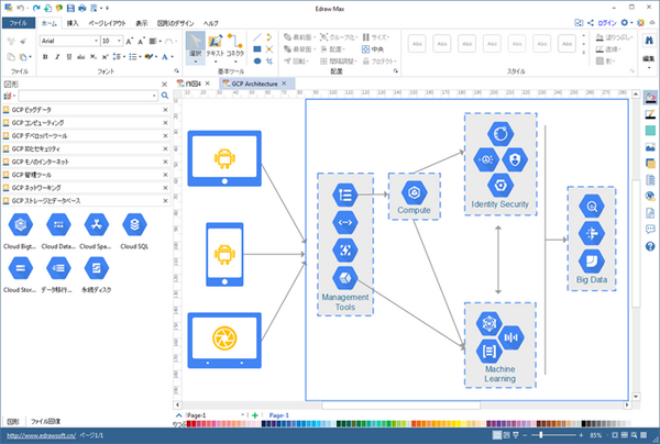 Gcp構成図ツール Gcpアーキテクチャ構築を簡単に Edrawnneiのblog