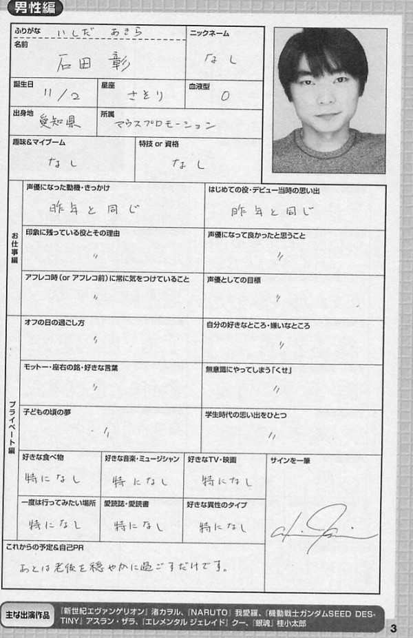 声優石田彰について知ってること 香具師速 声優石田彰について知ってること 香具師速
