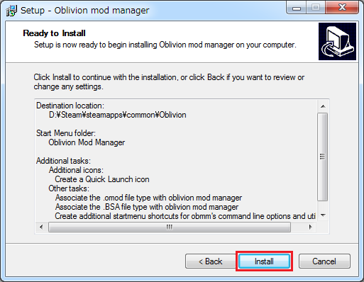 how to install oblivion mods steam