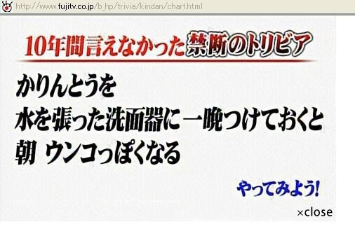 トリビアの泉 かりんとうを水につけて一晩つけておくと うんこ っぽい を実際にやってみる カビパラ カピバラ