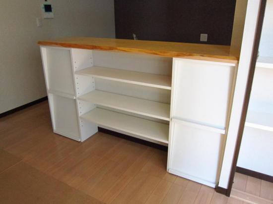 対面キッチンカウンター下の収納技 画像 アイデア Diy Ikea ニトリ 自作 作り方 2 2 ダイニングテーブル情報館 ニトリ Ikea ダイニングテーブル情報館