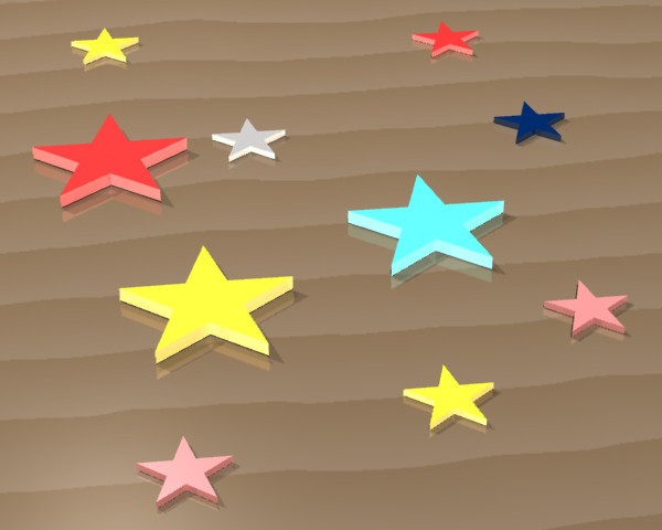また星の作り方を考えてみました マッチーの3dcgな日々