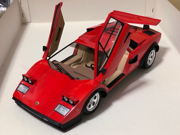 童友社 1/12 カウンタックLP500S ディティールチェック : K's garage