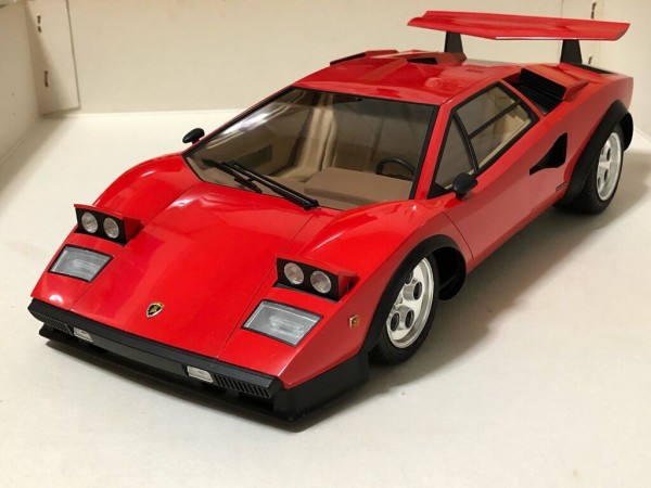 童友社 1/12 カウンタックLP500S ディティールチェック : K's garage