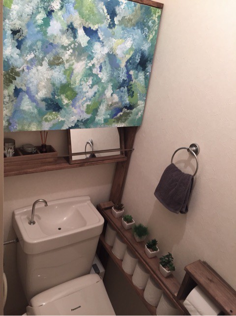 トイレの賃貸diy 穴を開けない棚の詳細 Ehamiの賃貸diyリノベーション Diyで造るお気に入りの暮らし Powered By ライブドアブログ