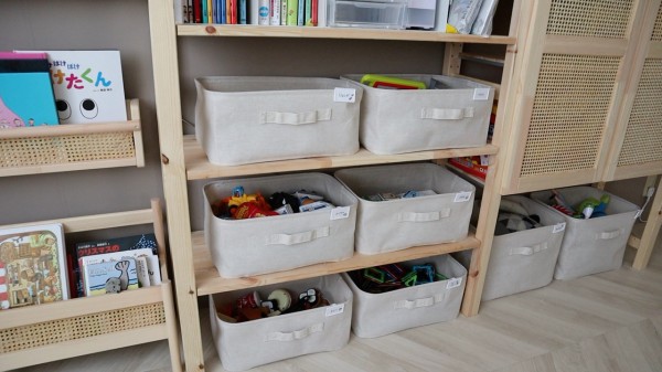 我が家のおもちゃ収納 Vol 3 心打たれた整理収納方法と無印良品ソフトボックス えはみのdiyと暮らしブログ Powered By ライブドアブログ
