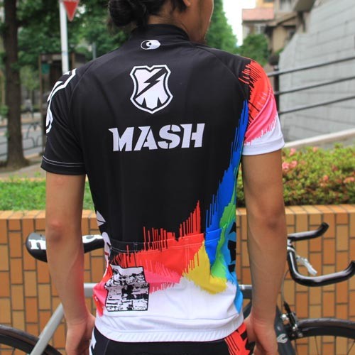 MASH サイクルジャージ　Lサイズ MASH サイクルジャージ Lサイズ MASH* sponsored long sleeve