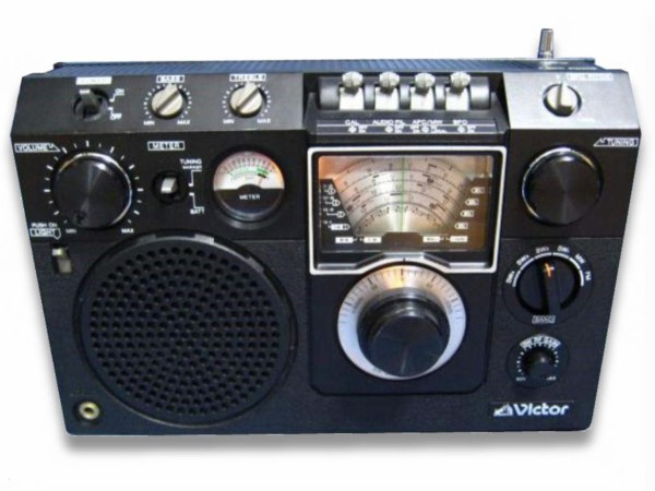 【ジャンク】Victor ラジオ FR-6600 短波受信機 FM受信可能 ビクター FR-6600 – 登場が遅すぎたアナログ式周波数直読BCLラジオ