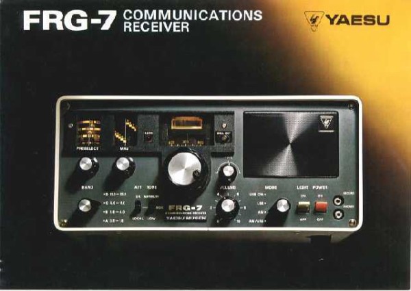 ＢＣＬ全盛時代のラジオ⑧通信機編～ＦＲＧ－７（八重洲無線） : 古き良きBCLの時代