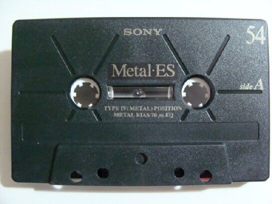 ソニー最後のメタルテープ ・ES最終型 : さくの家電のーと