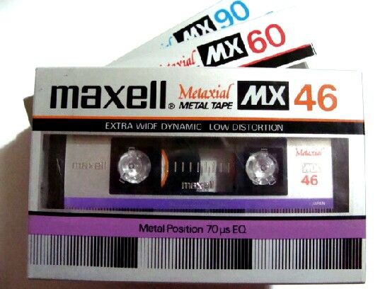 マクセル メタルテープ MX 3本セット maxell MX60 マクセル メタル