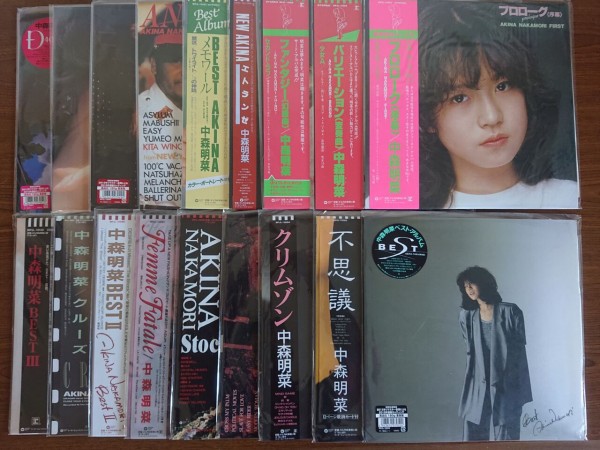 中森明菜 レコード復刻盤（2018年カッティング 180g重量盤