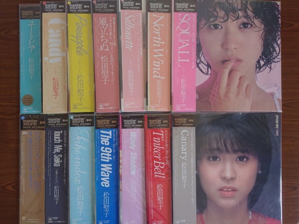 松田聖子/マスターサウンドLP/7枚セット！ 松田聖子 レコード（マスターサウンドLP） : さくの家電のーと