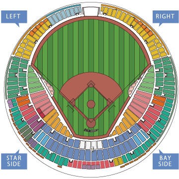 プロ野球12球団本拠地球場の座席表 座席位置検索 永遠日誌