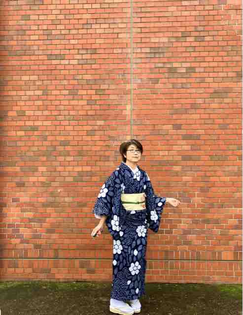 大正浪漫 アンティーク 長襦袢 菊 赤 紅絹 花模様 着物 レトロ