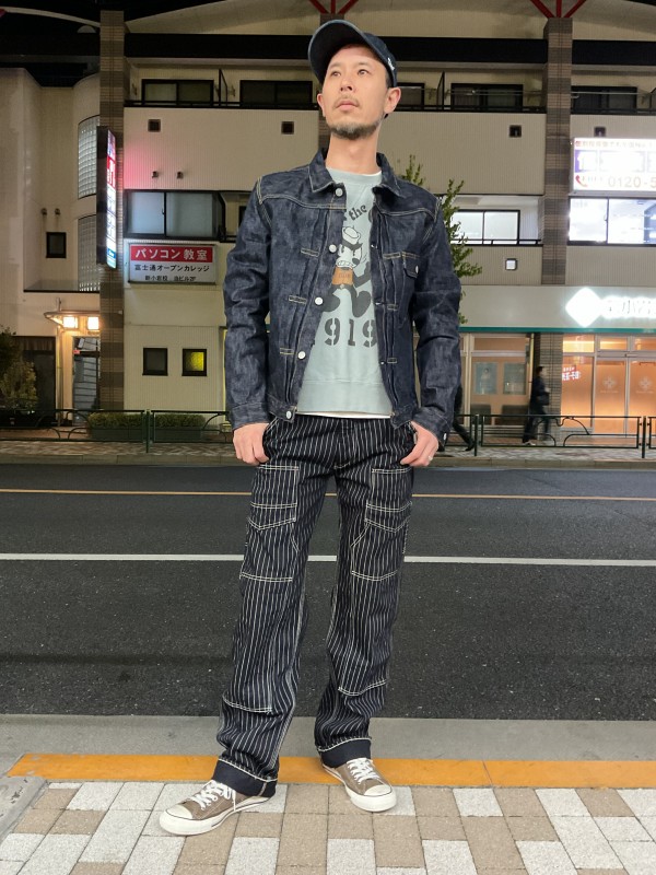 エイトジー!!男デニム第一弾デニムジャケット Gジャン1stモデル