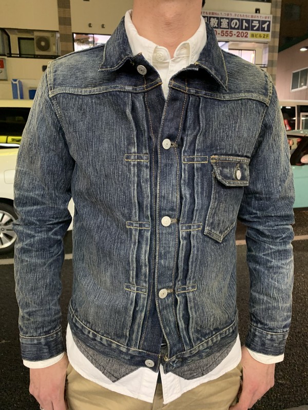 EIGHTG デニムジャケット RV加工モデル Size42 - メルカリ