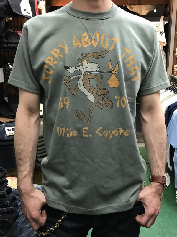 toysmccoyトイズマッコイ ワイリーコヨーテユーティリティーシャツ TOYS McCOY - TOYSMcCOY トイズマッコイ ワイリーコヨーテ t