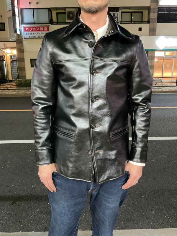 エイトレザーズ！茶芯レザー馬革カーコート！！ : Gパン屋サカイ