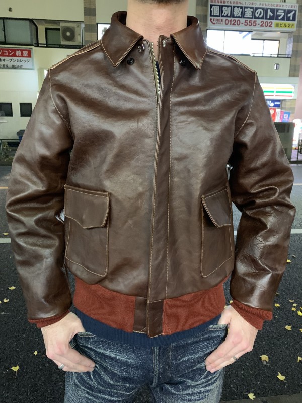 バズリクソンズ a-2サイズ40 バズリクソンズ A-2 赤リブ サイズ40