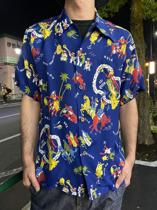 SUN SURFアロハシャツ