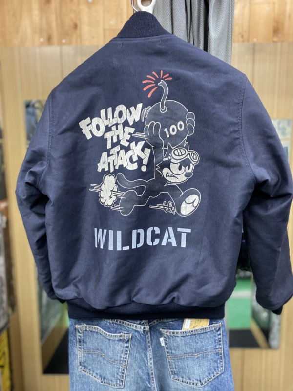 トイズマッコイ！NAVAL AVIATION GROUND CREW DECK JACKET FELIX THE CAT 