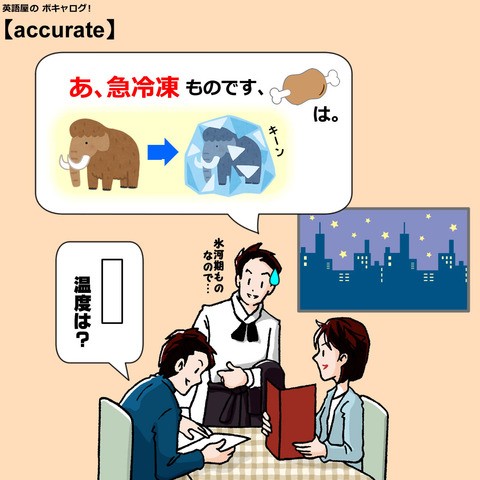 Accurate 英語屋のボキャログ