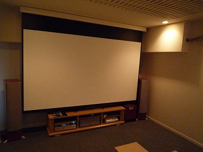 ホームシアター施工例 G邸シアター納品 ホームシアター専門店 Eion えいおん ブログ