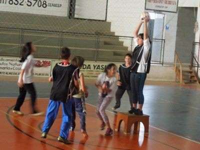 体育１ ポートボール ピラール ド スール日本語学校 Escola Japonesa De Pilar Do Sul