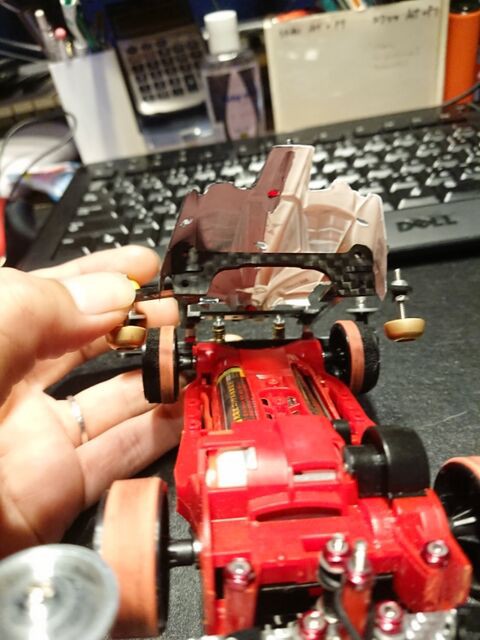 ミニ四駆】ARシャーシ・バンパーと提灯の改修完了！ : サブカル”ダディ